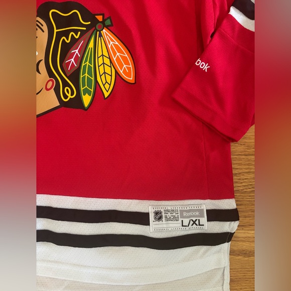 CHICAGO BLACKHAWKS Reebok Hockey Jersey Youth L/XL #88 Patrick Kane NHL Sports - Picture 3 of 7